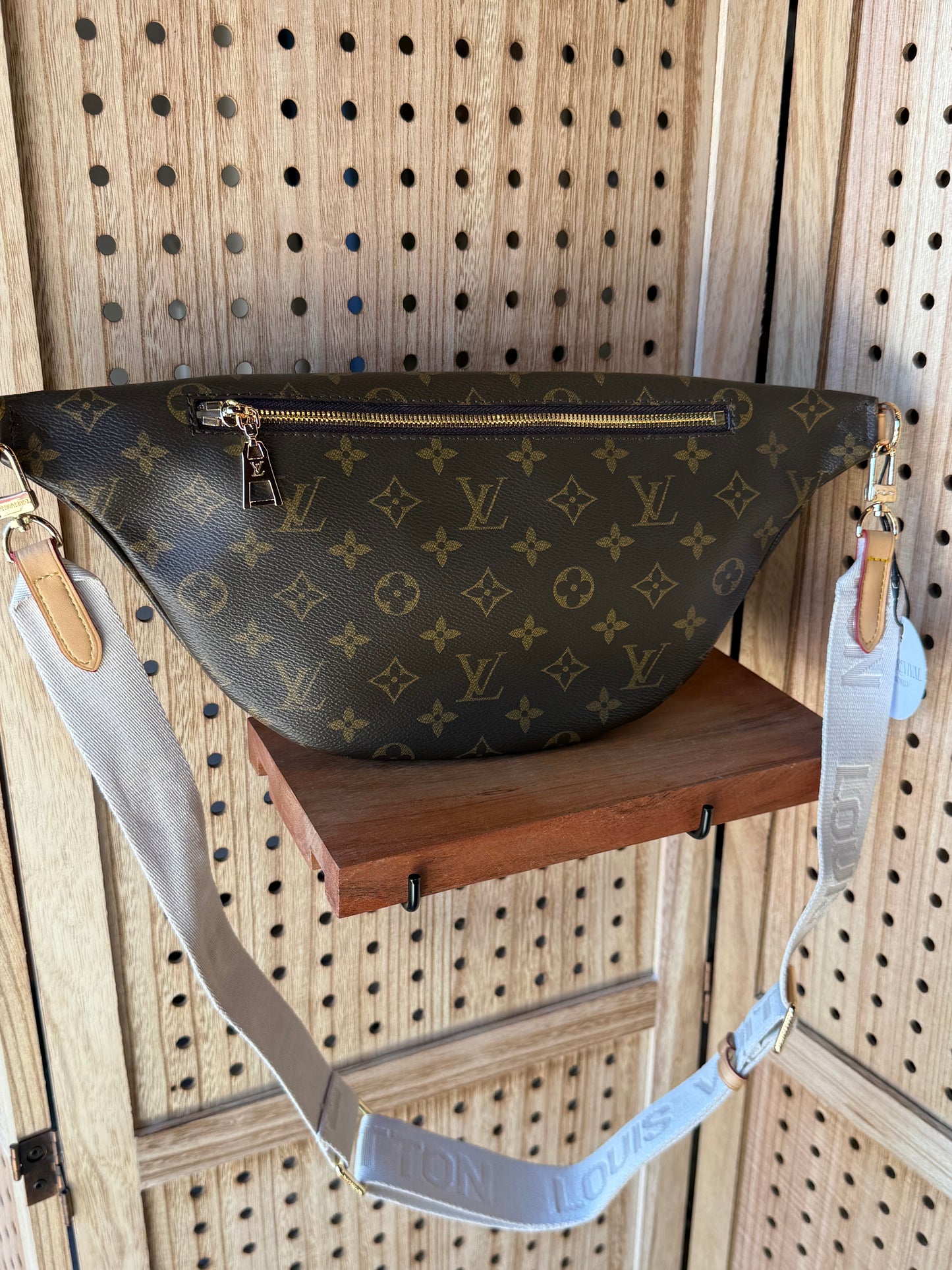 Luxury Brown Fanny Bag
