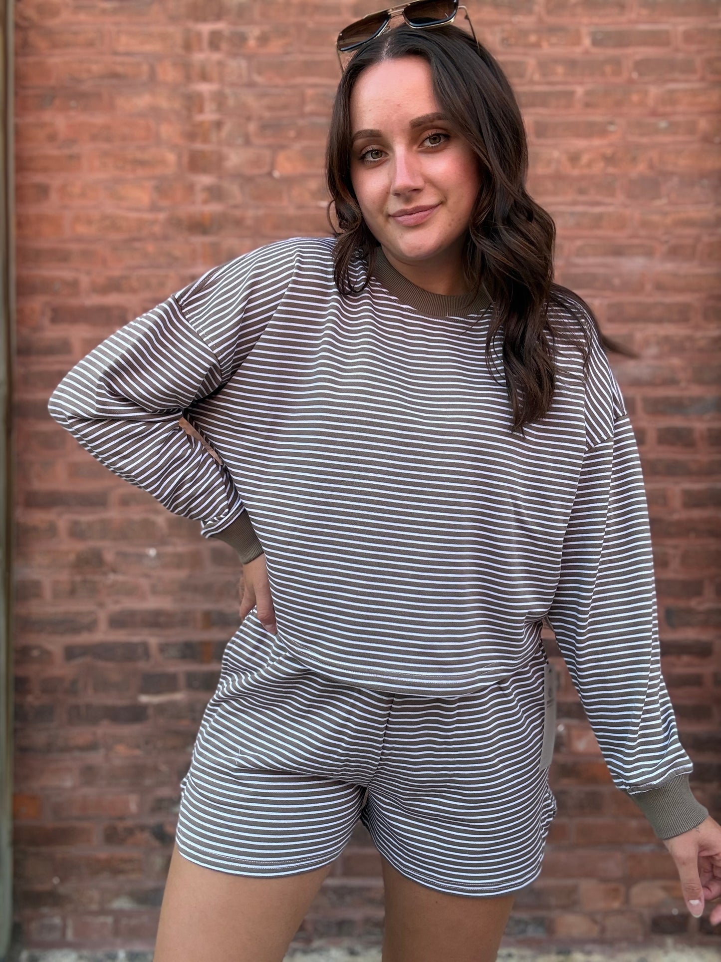 Cozy Cabin Striped Set