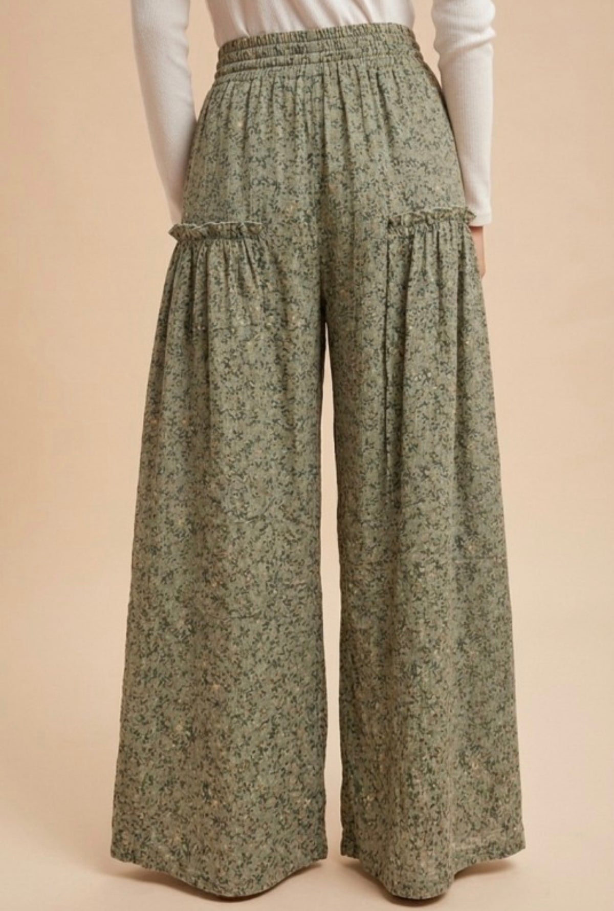 Ditsy Floral Palazzo Pant