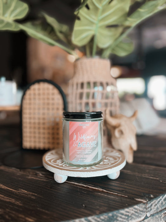 Wildflowers & Agave Candle