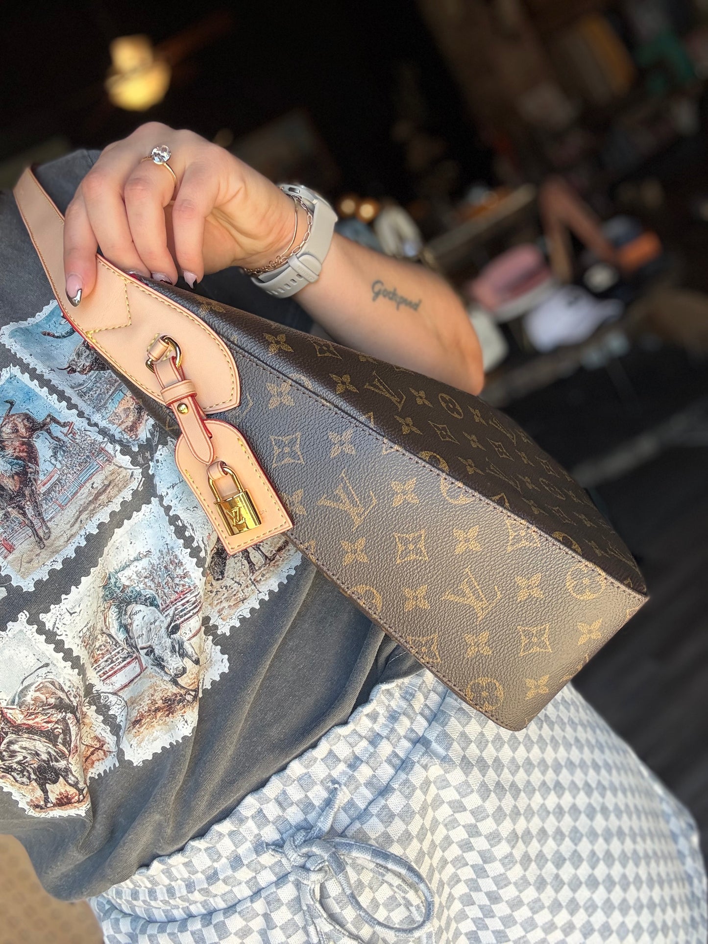 Luxury Large Tote Shoulder Bag