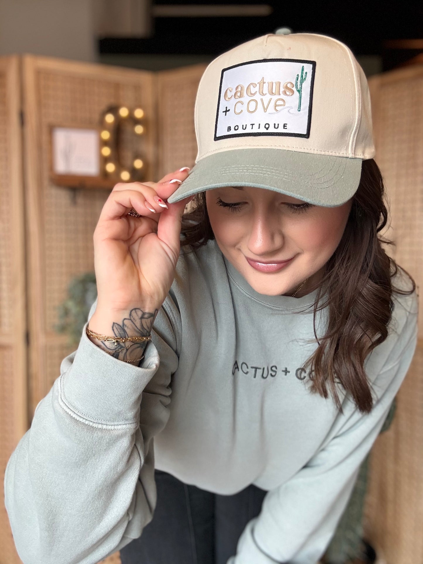Cactus + Cove Trucker - Sage