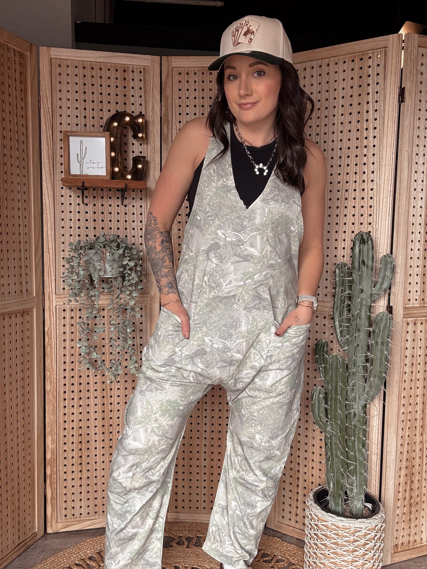 Camo Baggy Jumpsuit