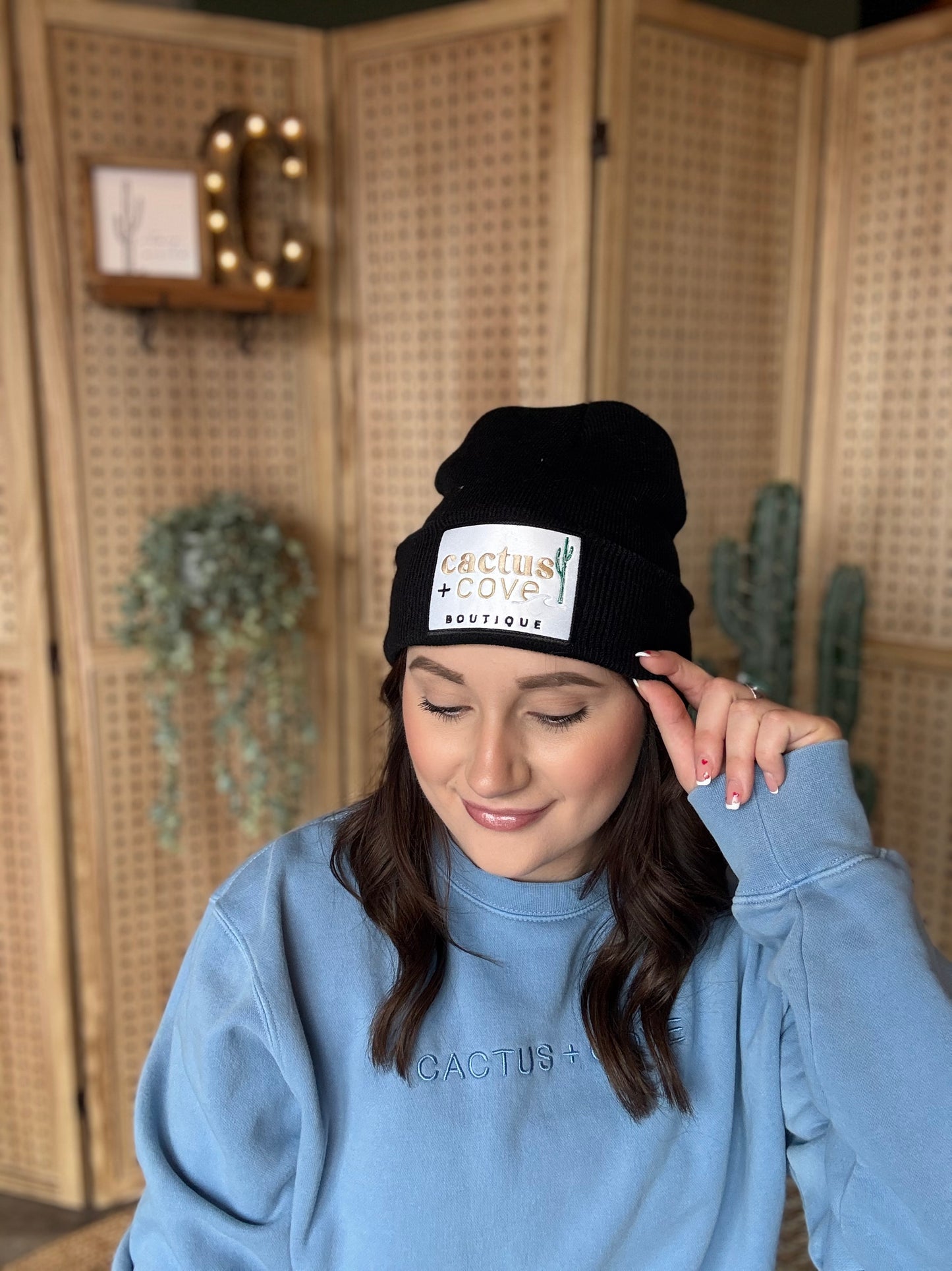 Cactus + Cove Beanie - Black