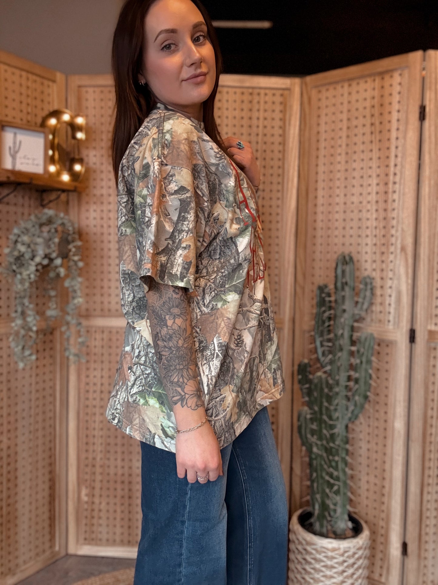 American Sweetheart Camo Tee