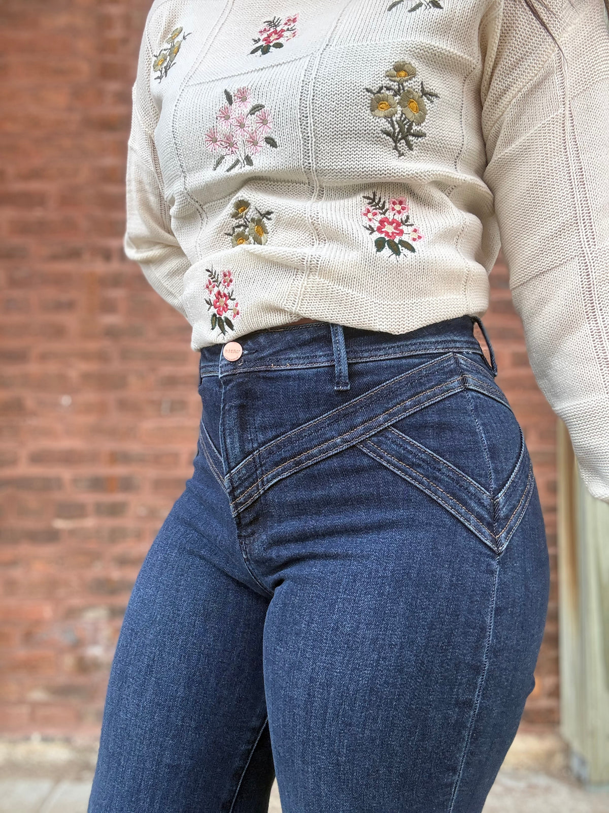 Western Yoke Bareback Jean