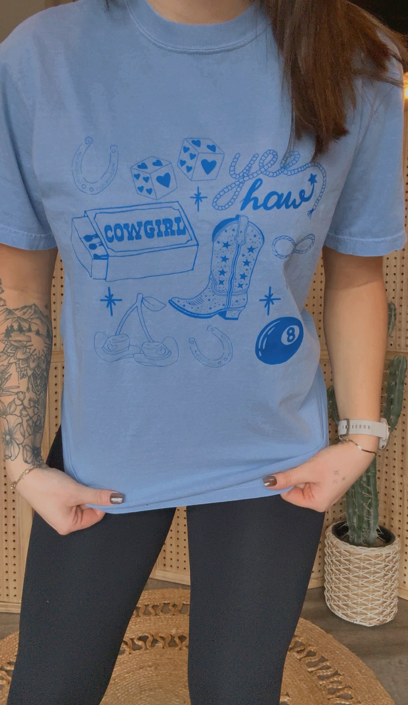 Cowgirl Blues Tee