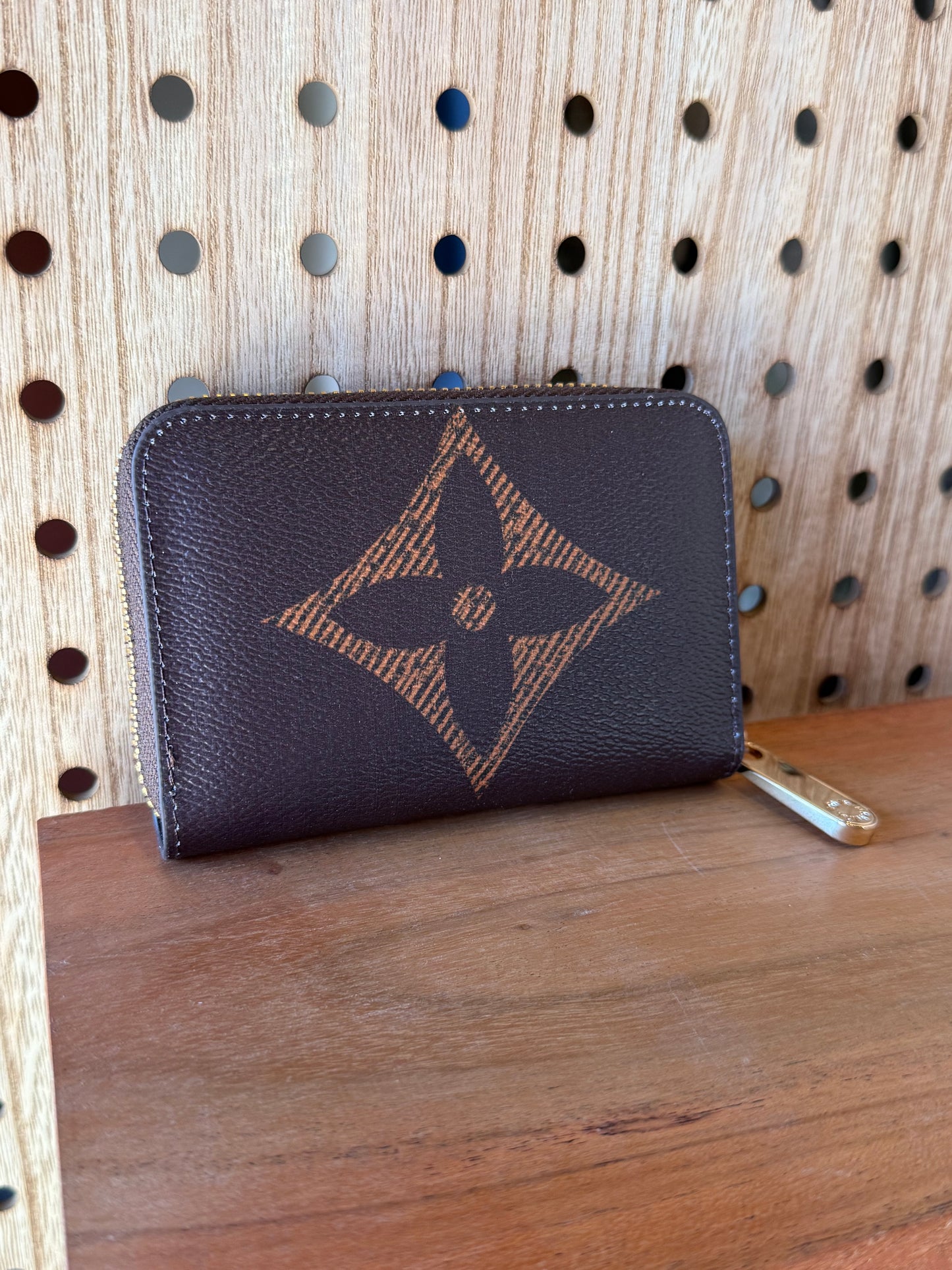 Luxury Mini Big Logo Wallet