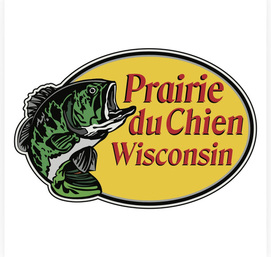 Bass Prairie Sticker