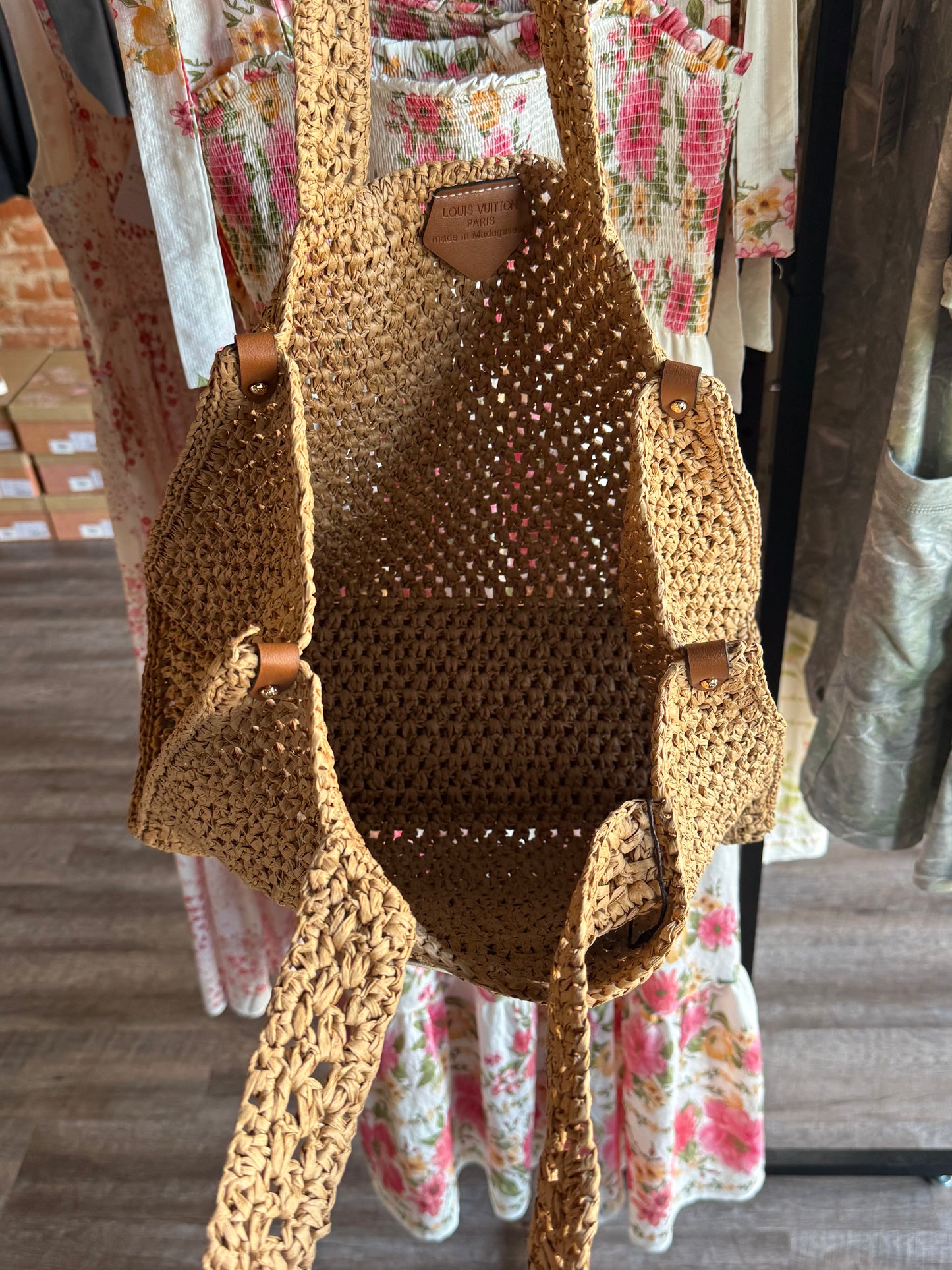 Luxury Wicker Tote