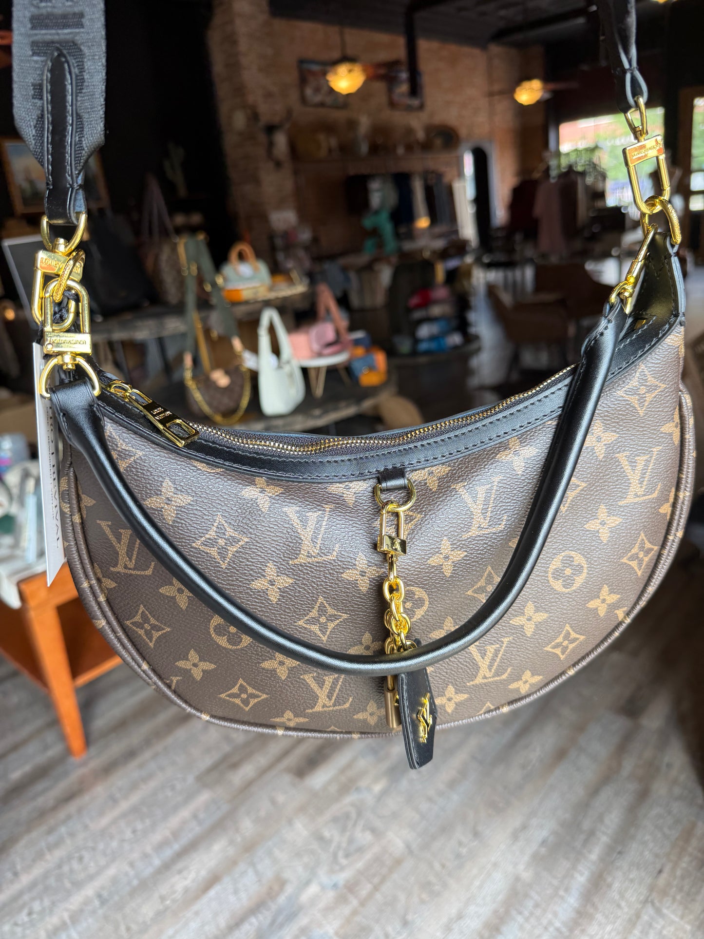 Luxury Saddle Charm Bag