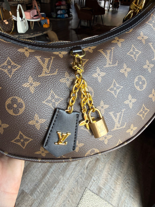 Luxury Saddle Charm Bag