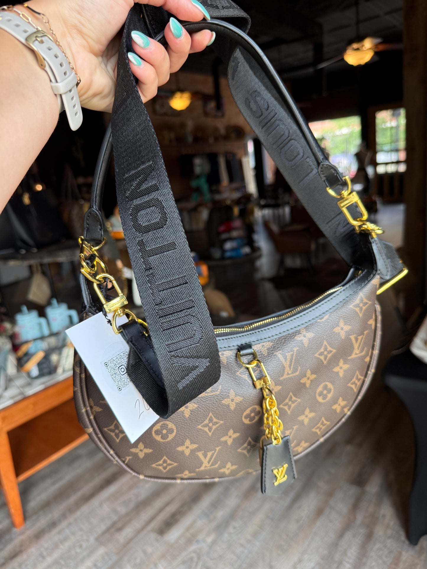 Luxury Saddle Charm Bag