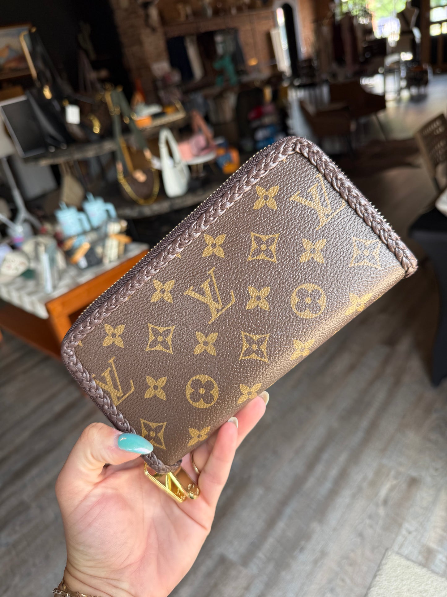 Luxury Braided Wallet