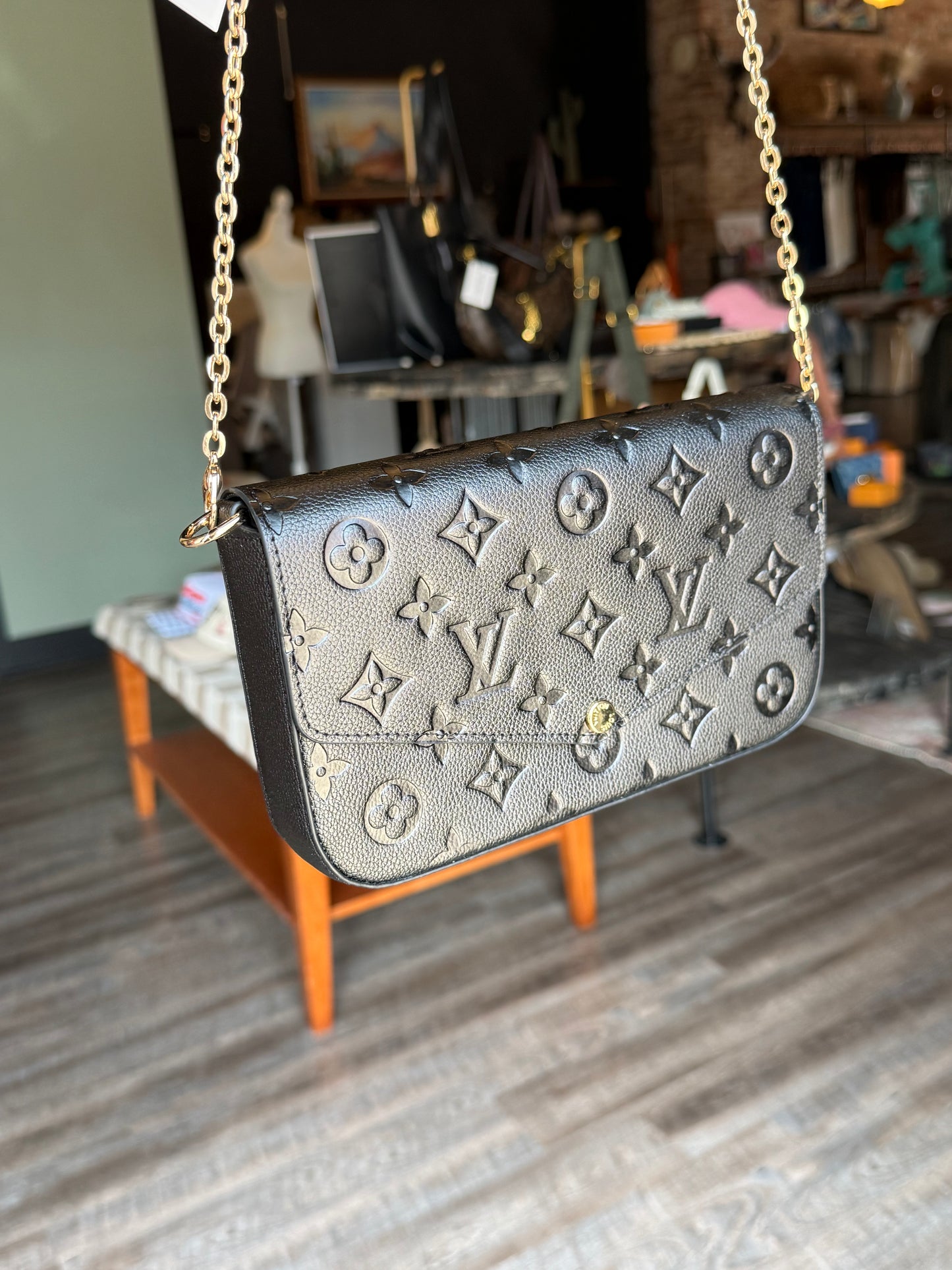 Luxury Chain Black Bag