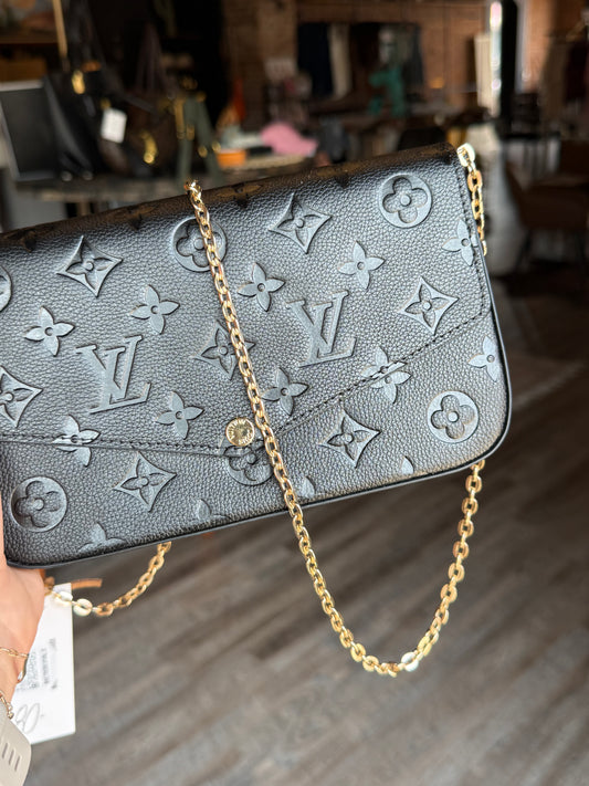 Luxury Chain Black Bag