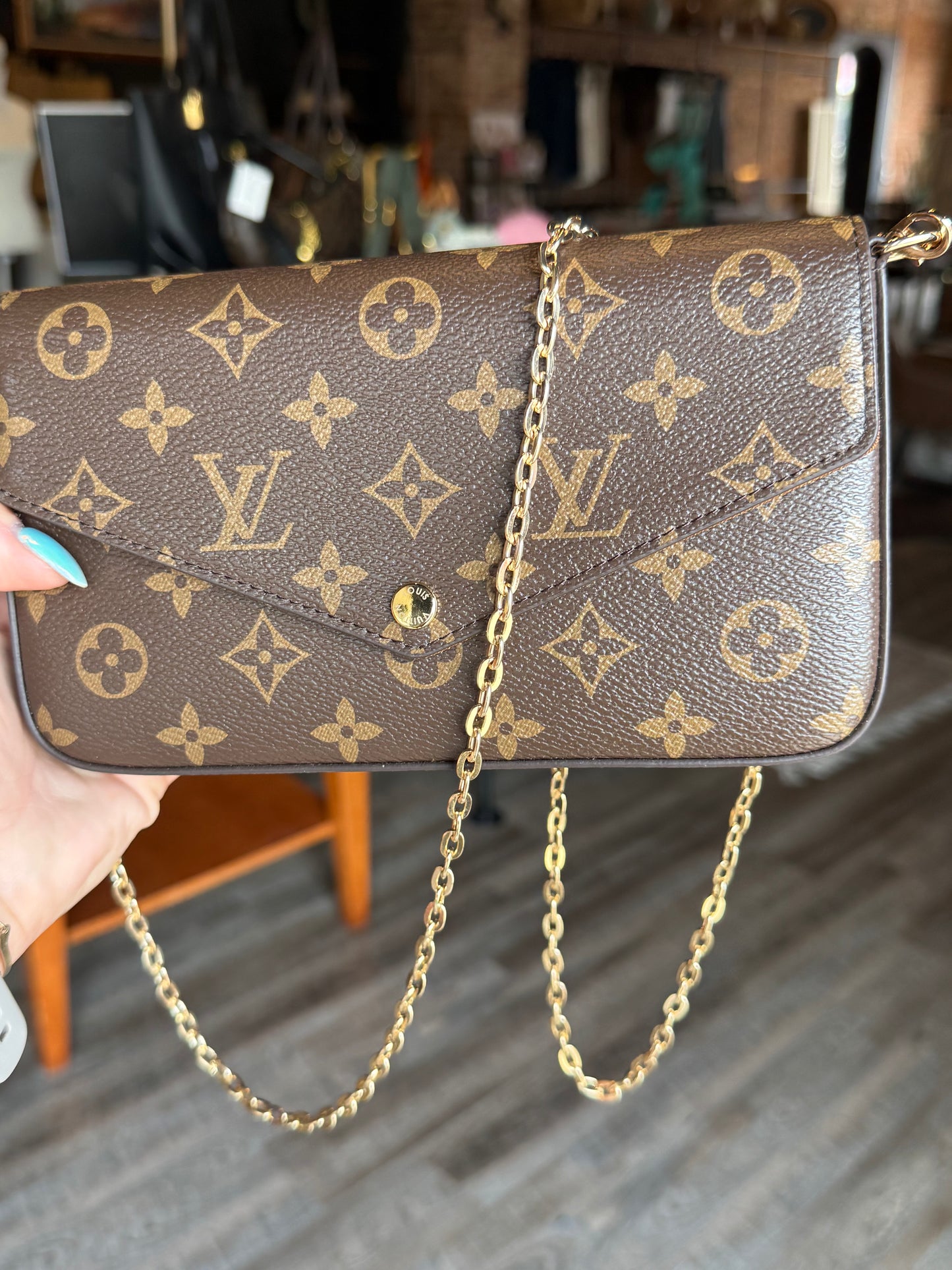 Luxury Chain Brown Bag