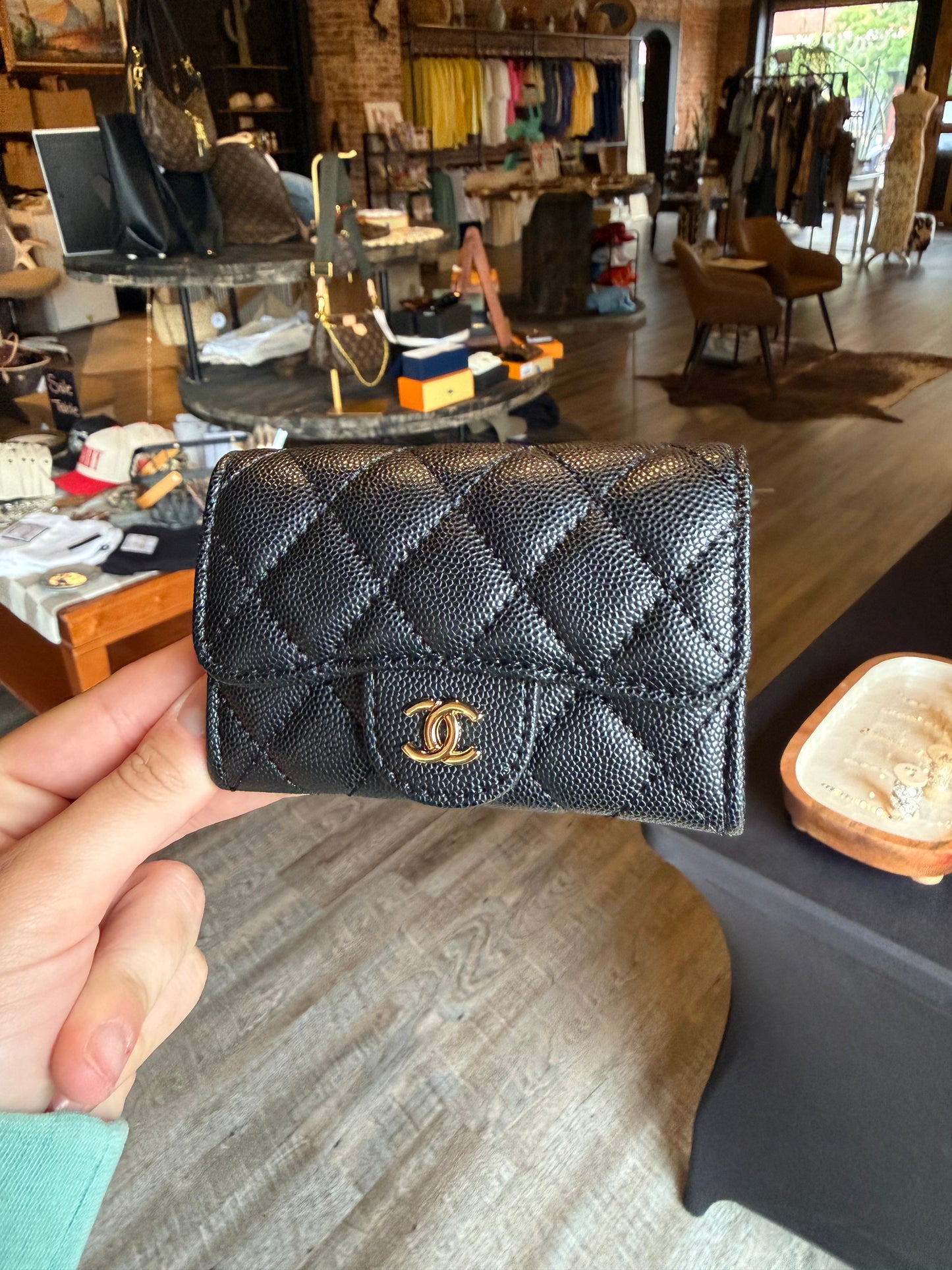 Luxury Black C Wallet