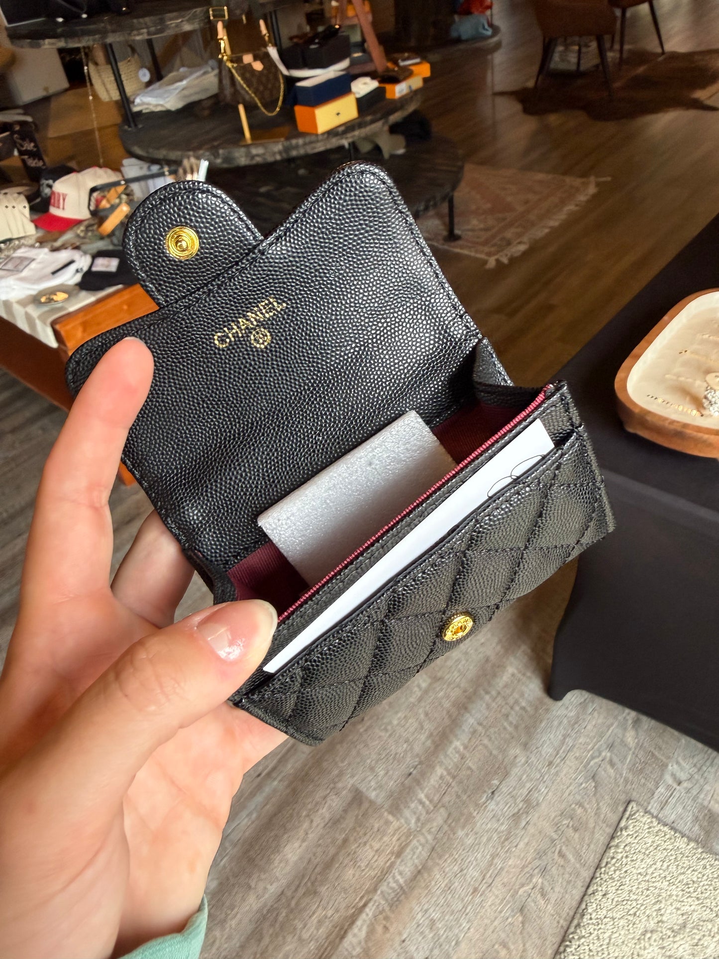 Luxury Black C Wallet