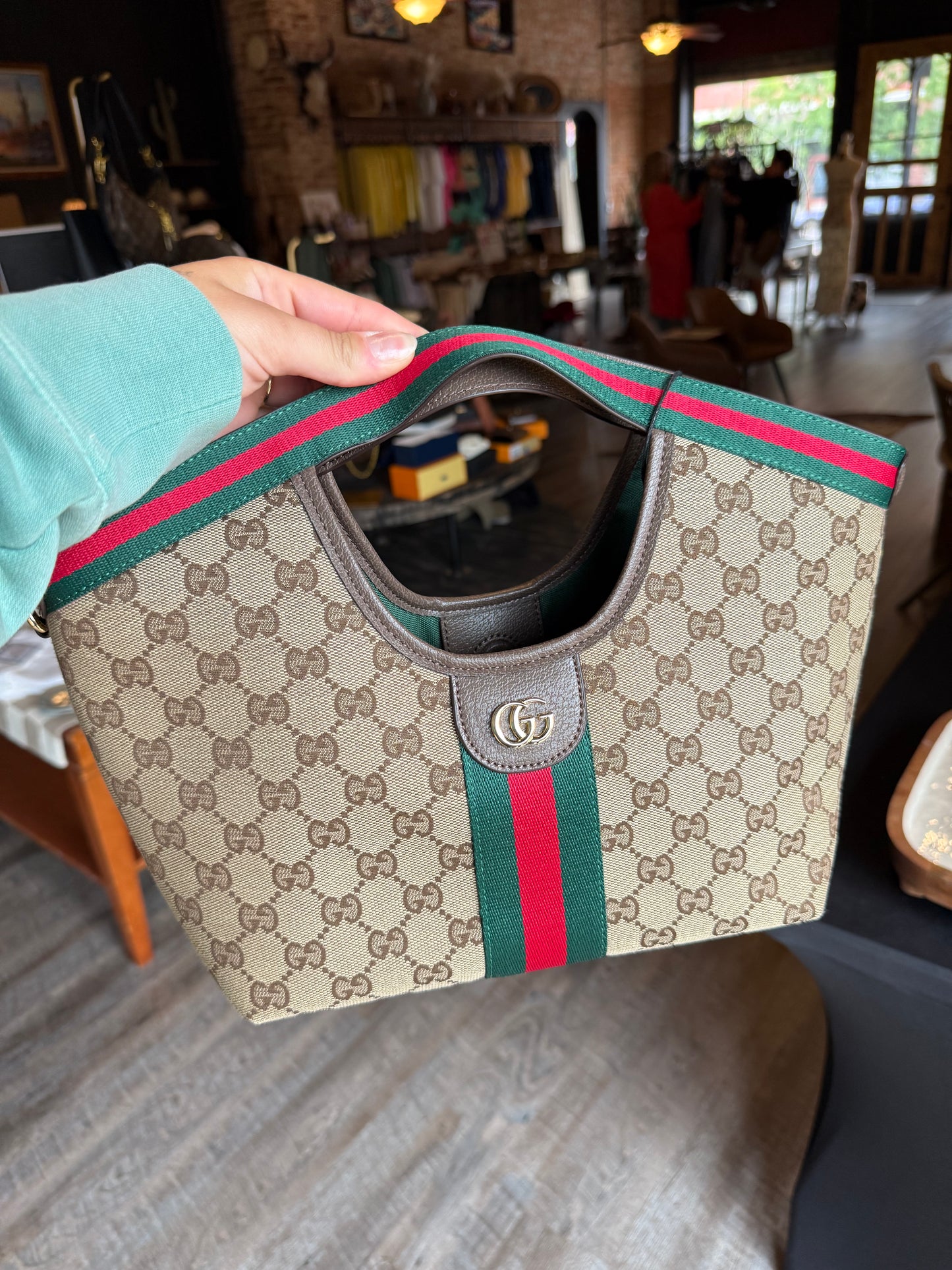 Luxury Stripe Handbag