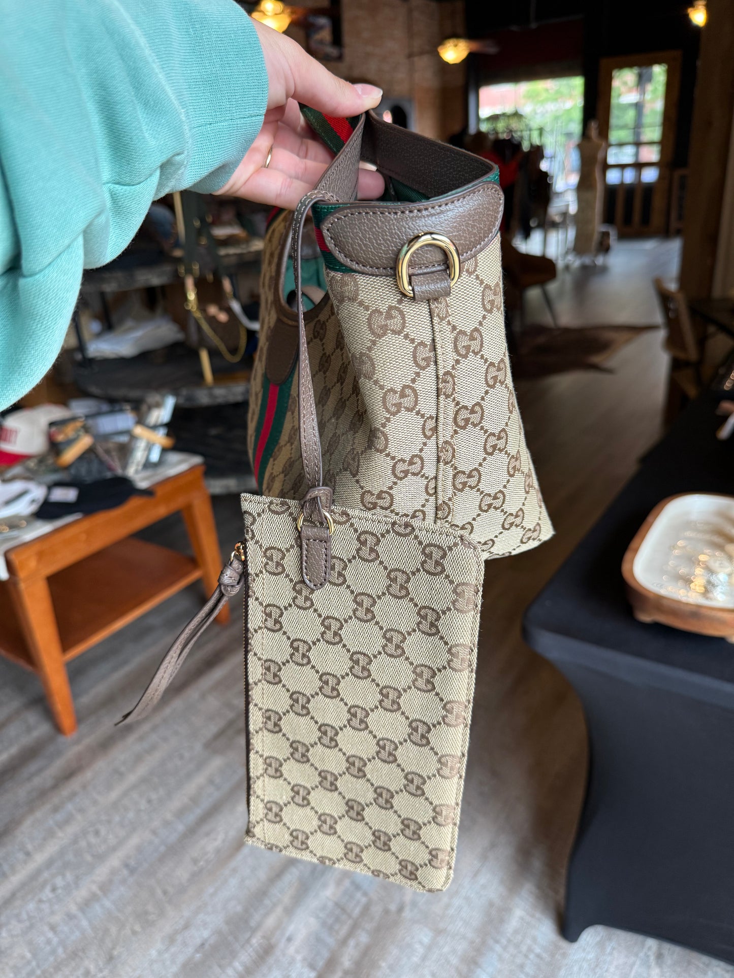 Luxury Stripe Handbag
