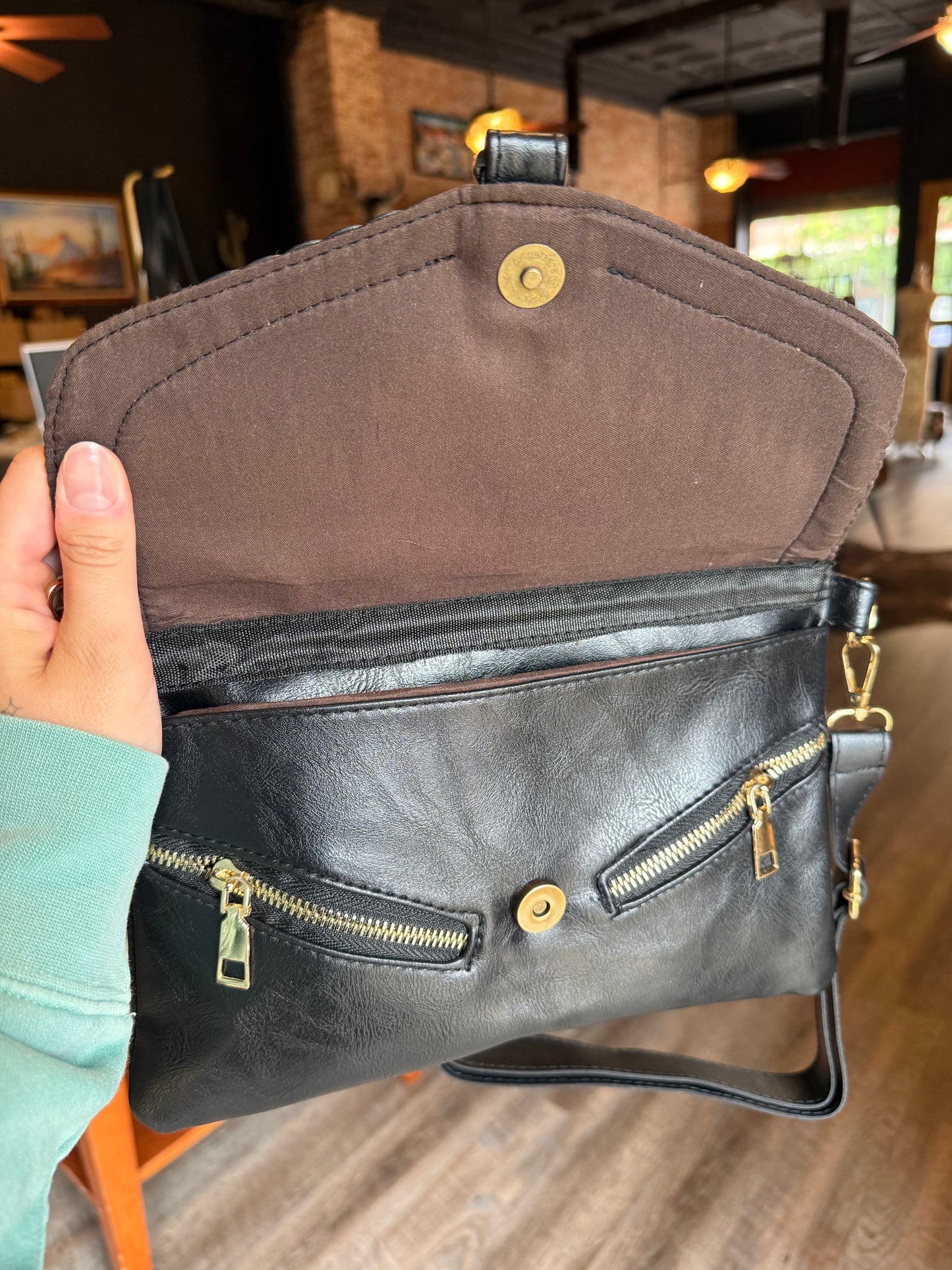 Luxury Black Tassel Bag