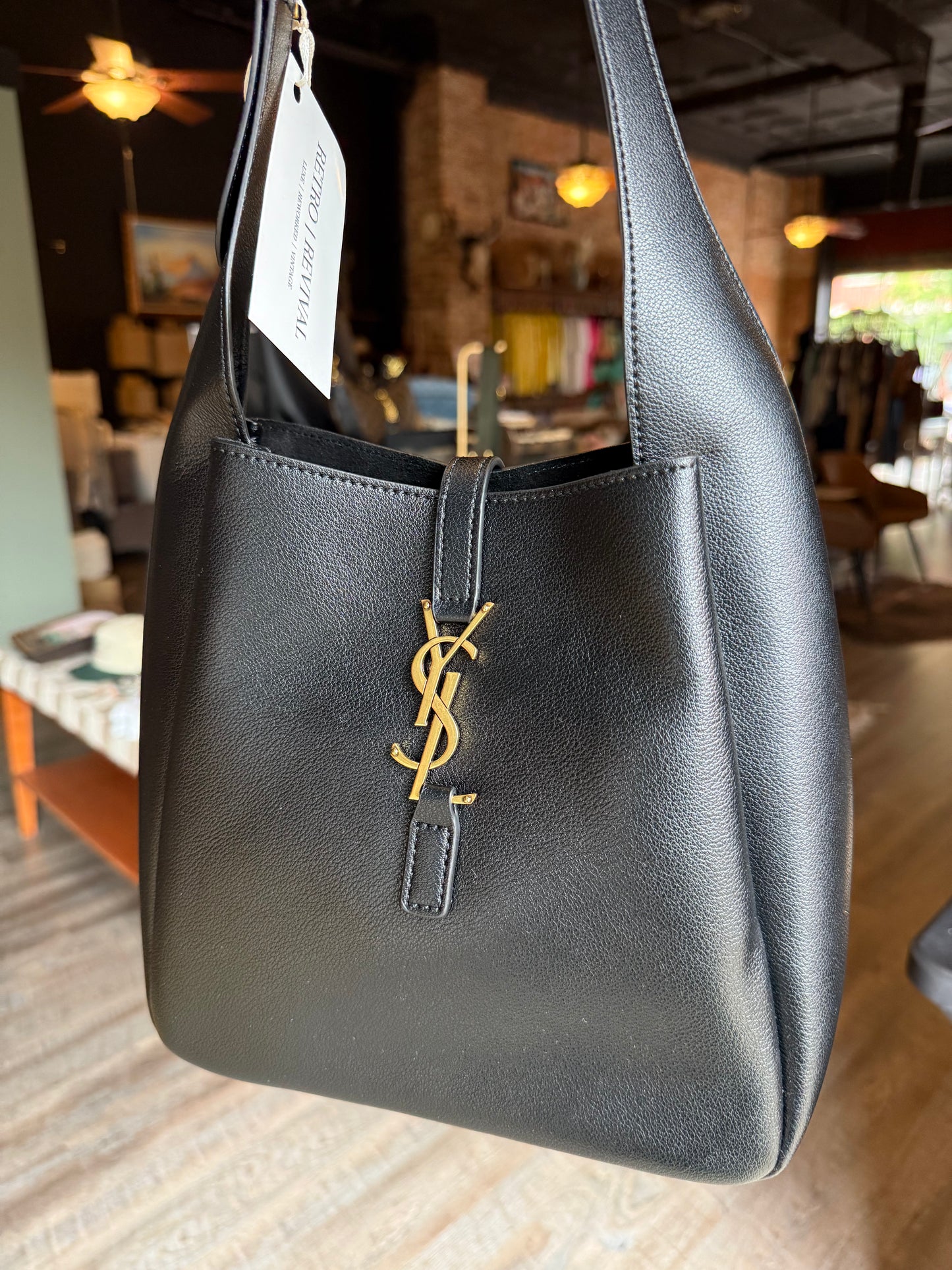 Luxury Black Tote