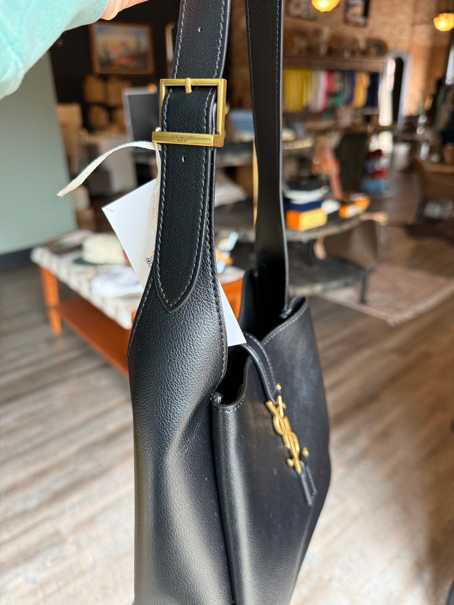 Luxury Black Tote