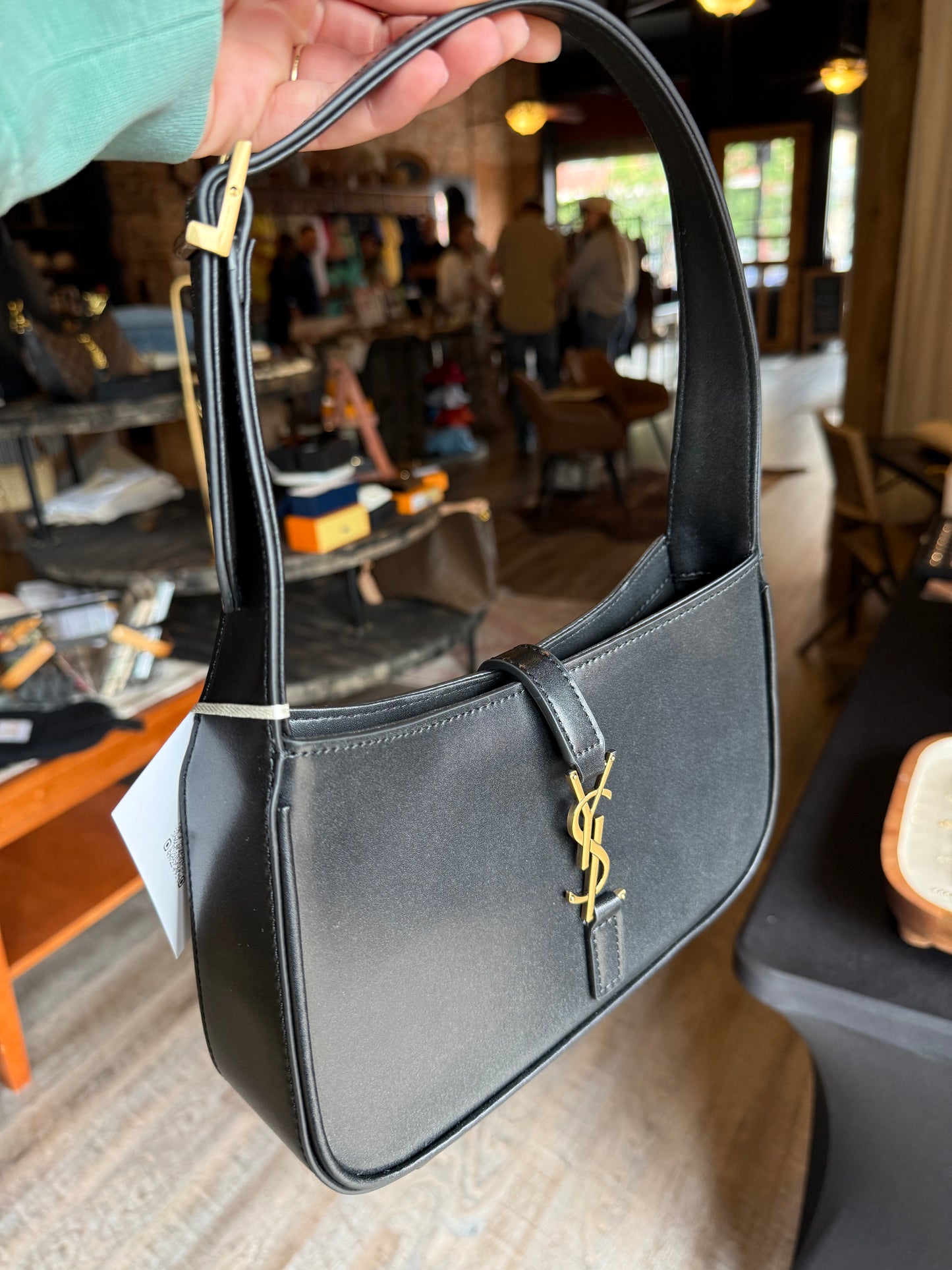 Luxury Black Shoulder Bag