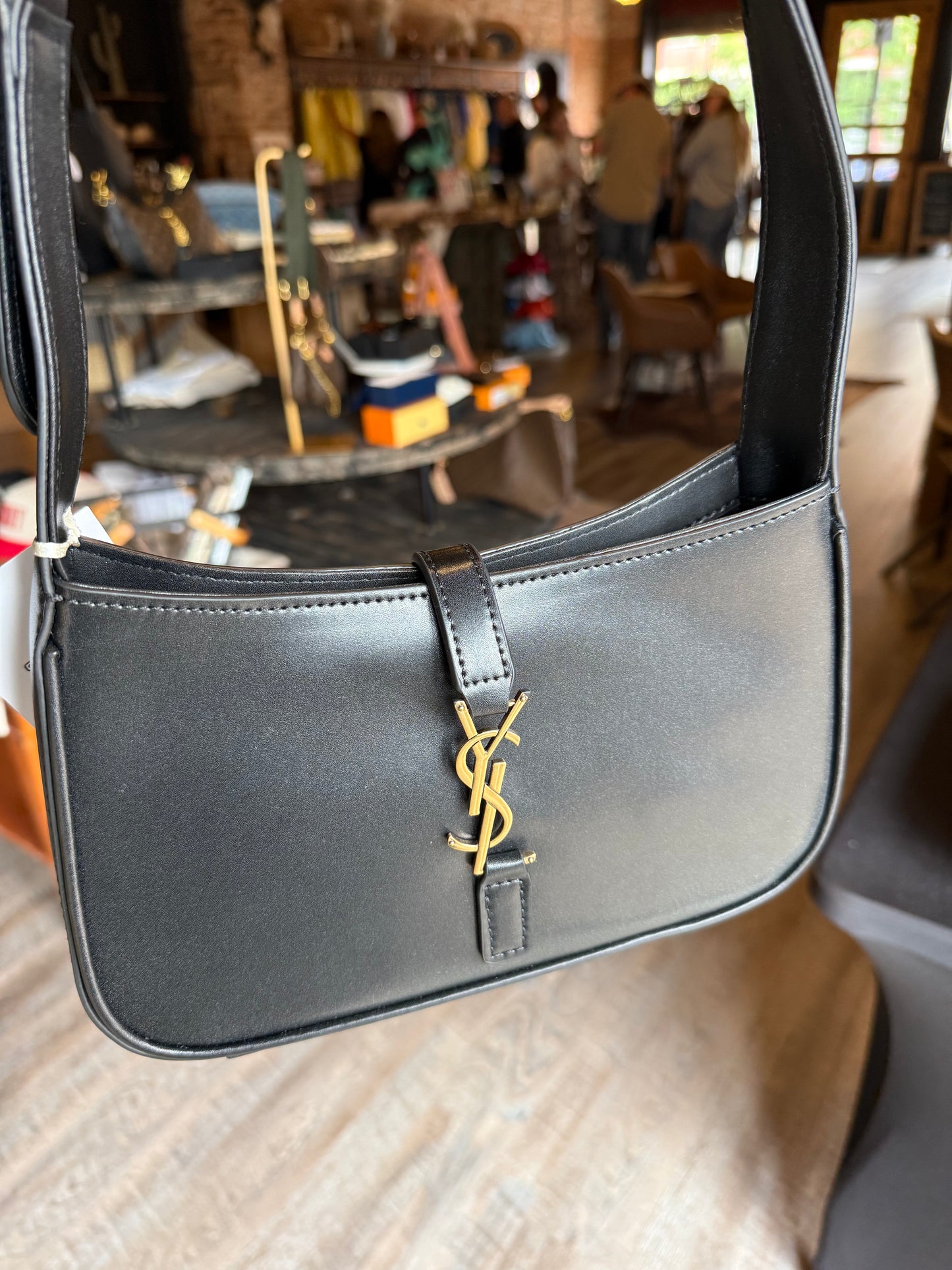 Luxury Black Shoulder Bag