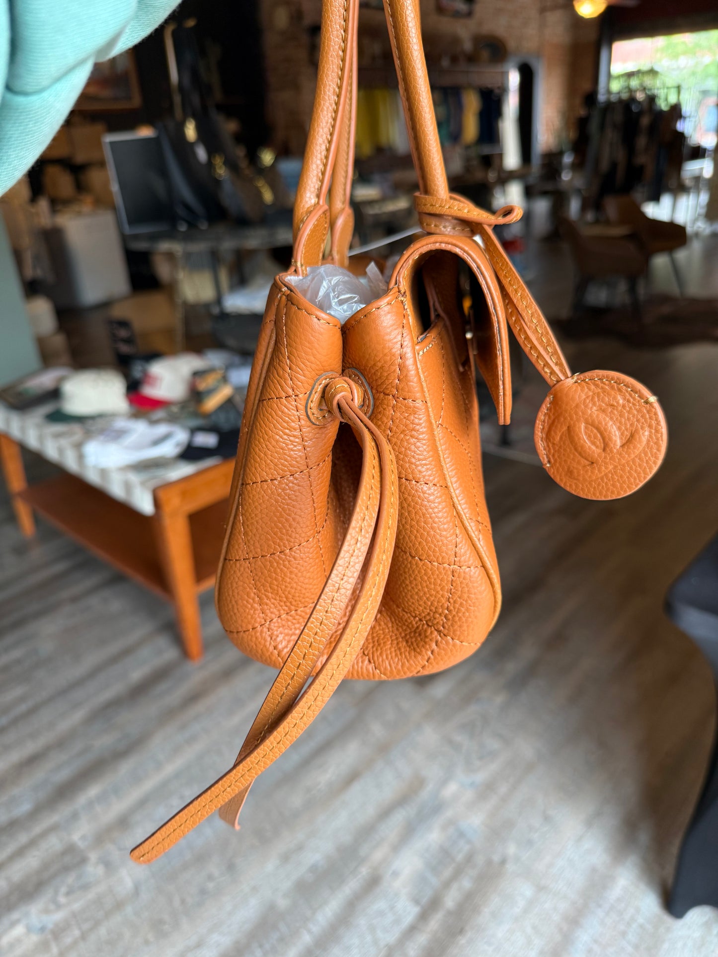 Luxury Burnt Orange Bag