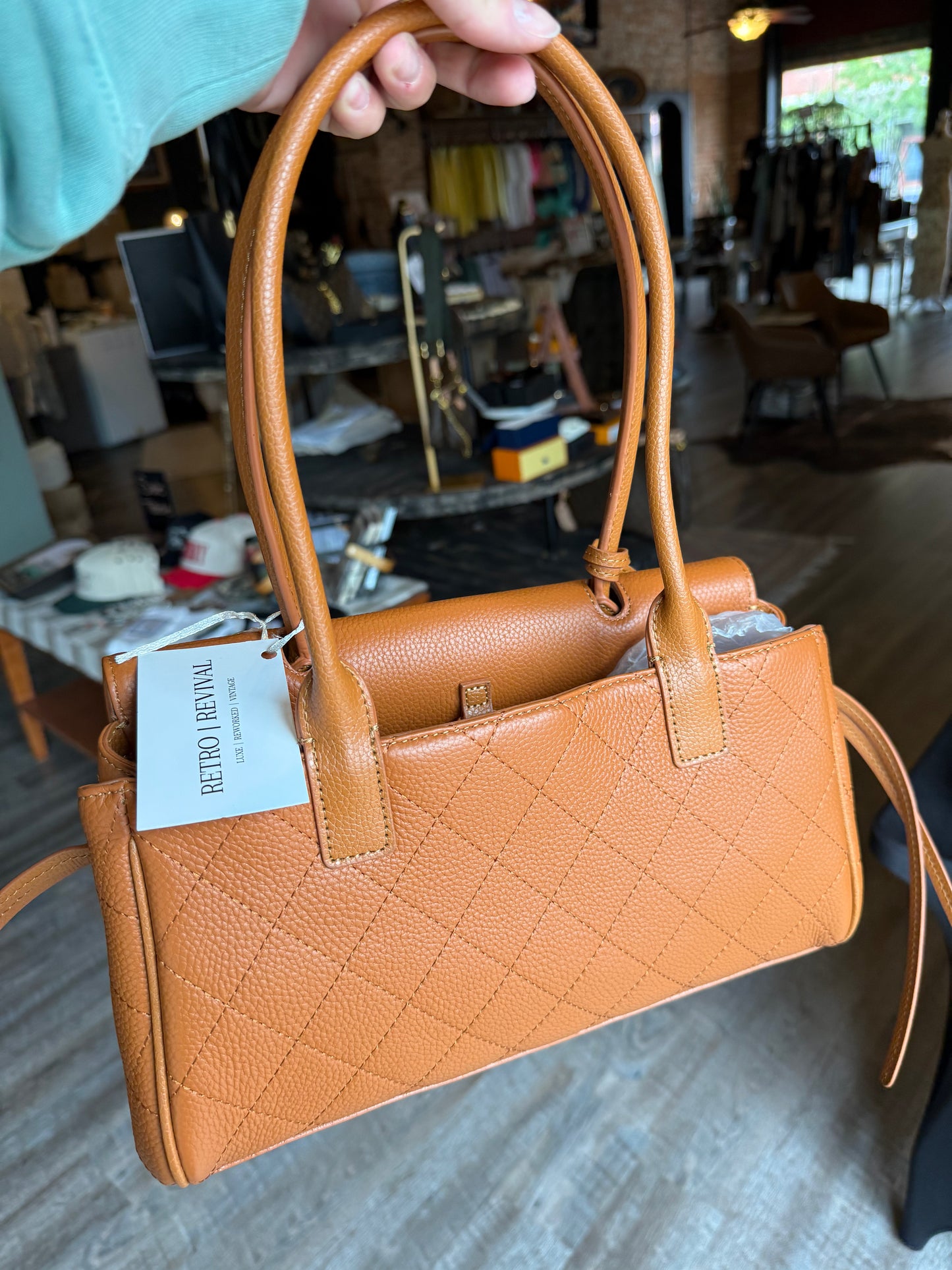 Luxury Burnt Orange Bag