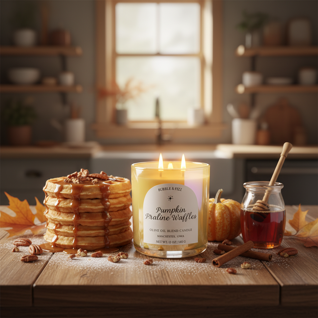 Pumpkin Praline Waffles Candle