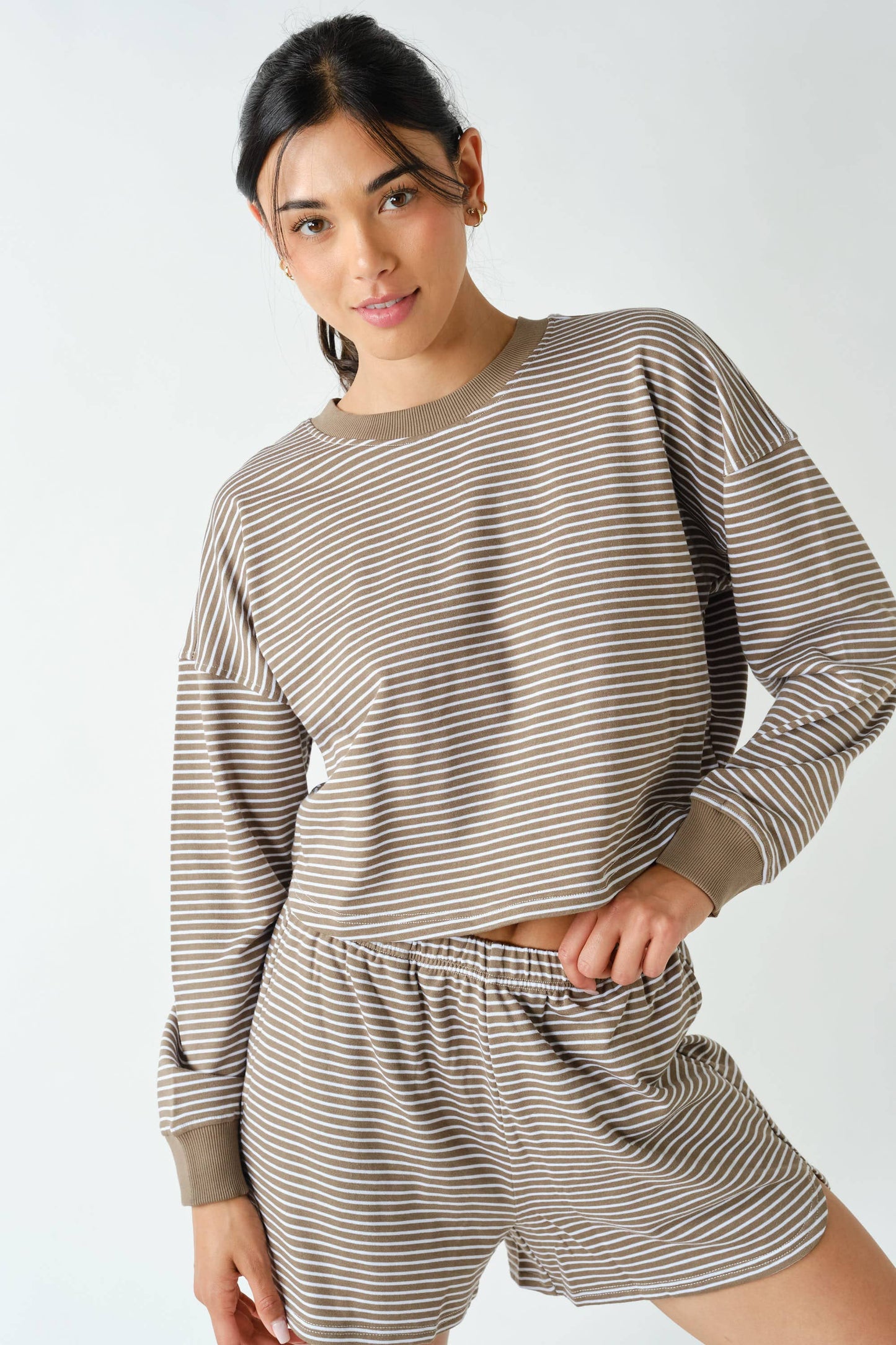 Cozy Cabin Striped Set