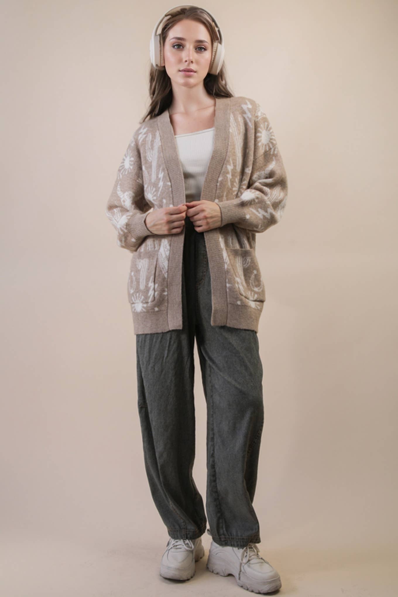 Western Graphics Cardigan
