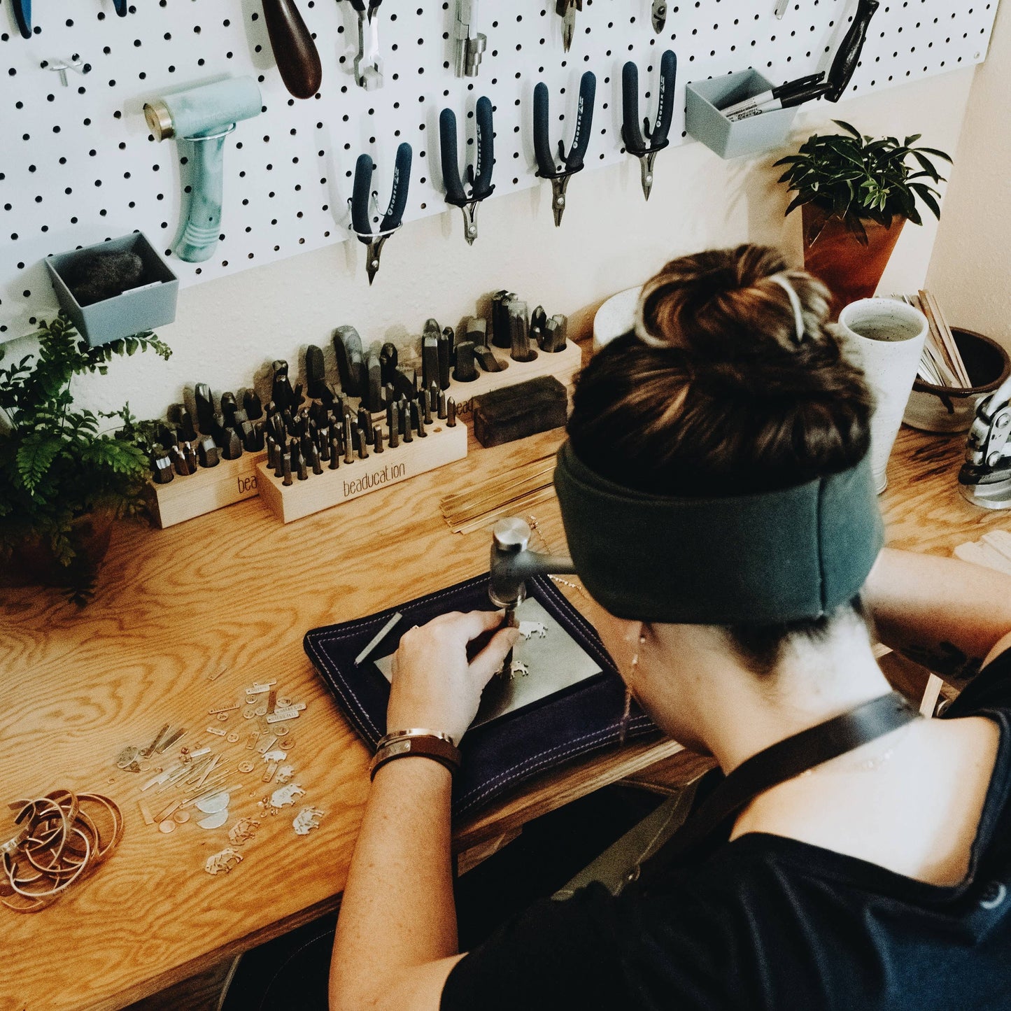Wildflower Mountain Sky Necklace