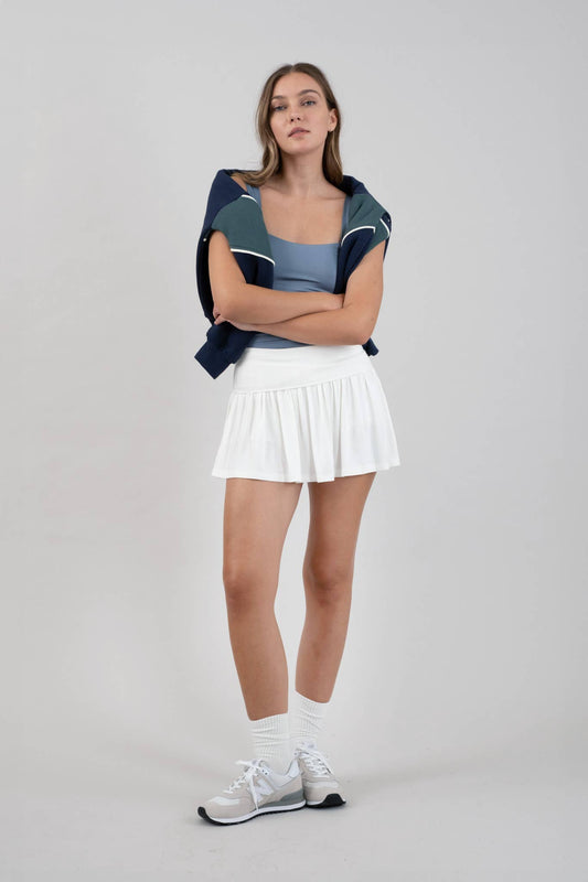 Pleated Sport Skort