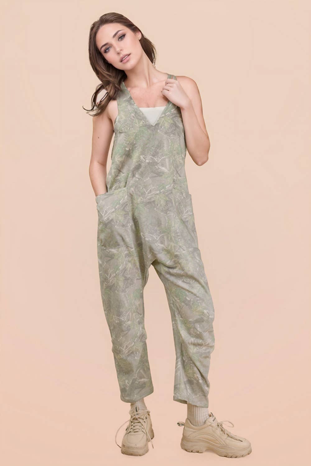Camo Baggy Jumpsuit