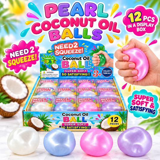 Pearl Coconut Oil Squish