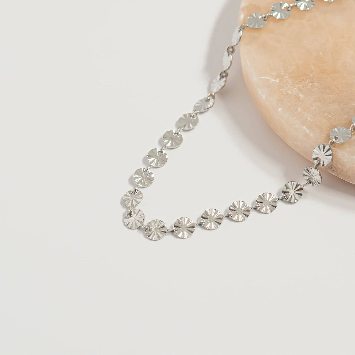 18K Sunburst Necklace