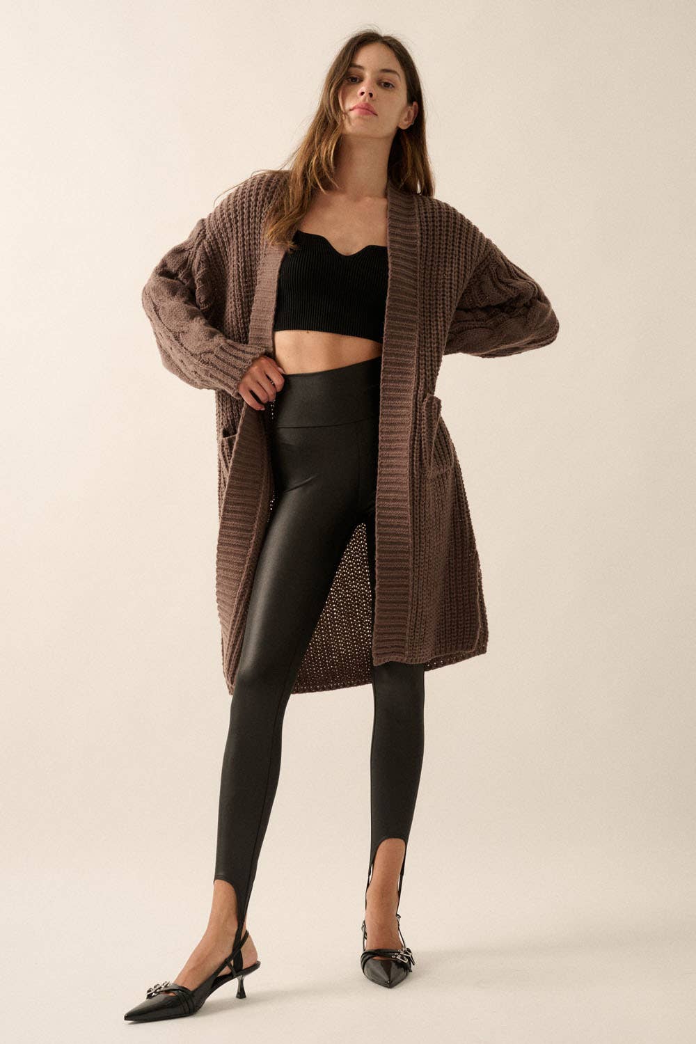 Sunburn Thick Knit Cardigan