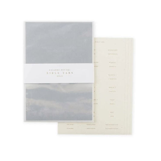 Gold Hosanna Revival Bible Tabs