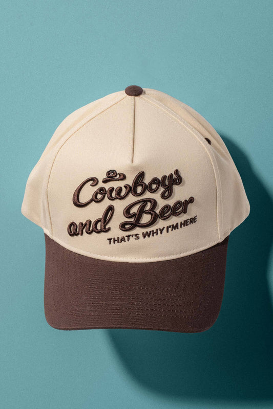 Cowboys & Beer Trucker Hat