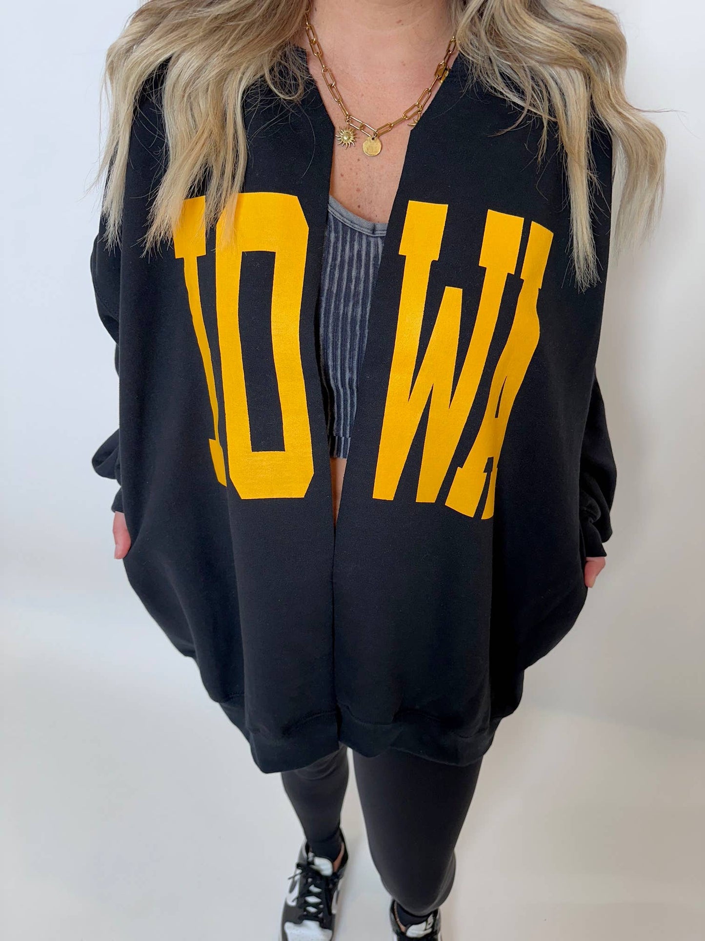 IOWA Sweatshirt Cardigan