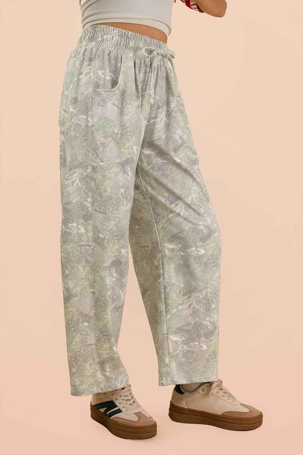 Camo Barrel Pants