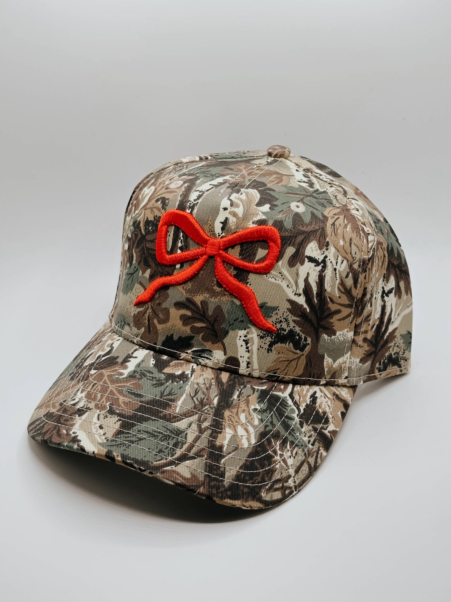 Red Camo Bow Hat