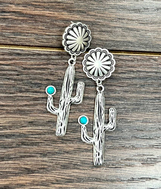 Saguaro Post Earring