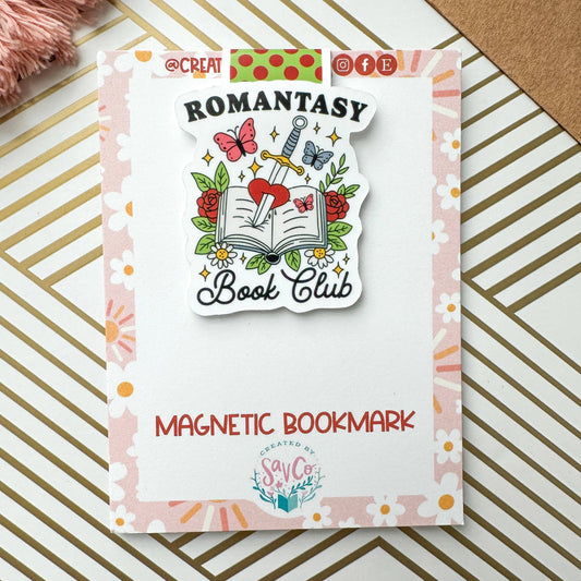 Romantasy Book Club Magnetic Bookmark