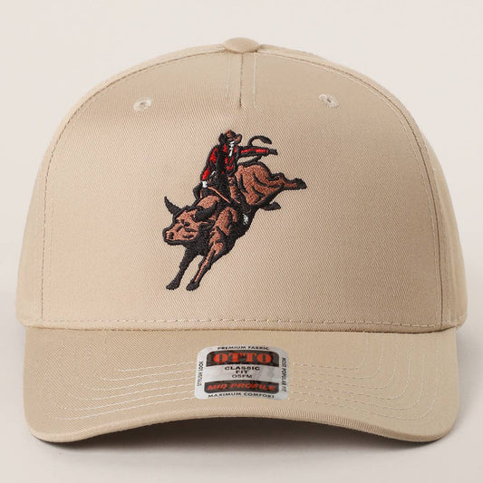Rodeo Bull Rider Trucker Hat