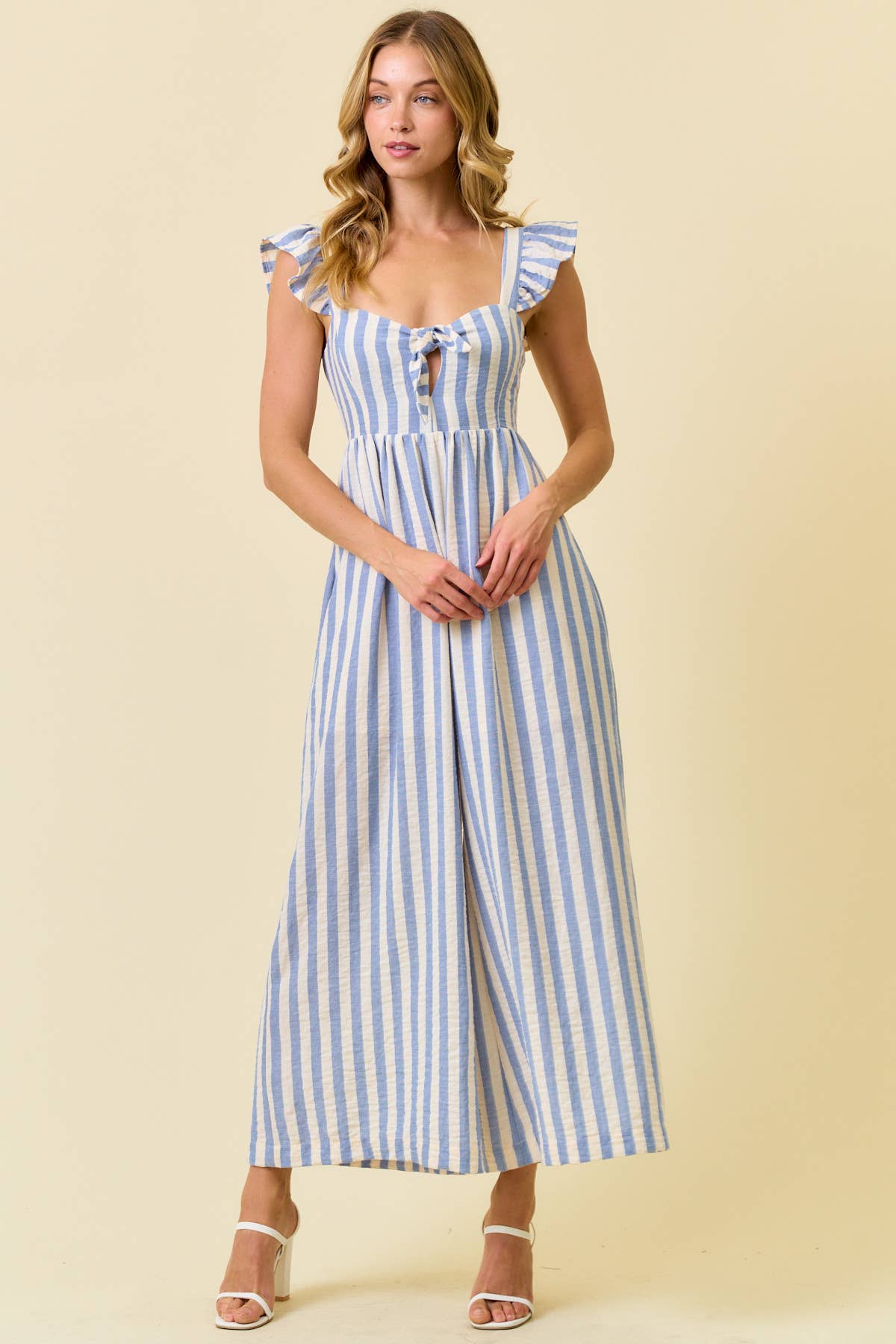 Lighthouse Striped Jumpsuit